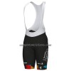 Completo Maglia + Pantaloncino con bretelle 2022 Bahrain Victorious Manica Corta Rosso